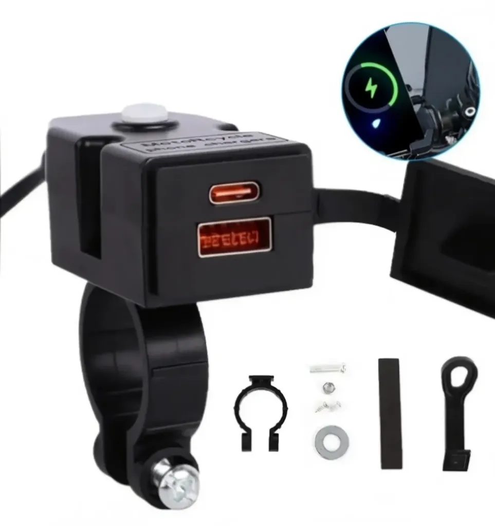 CARGADOR PARA MOTOCICLETA