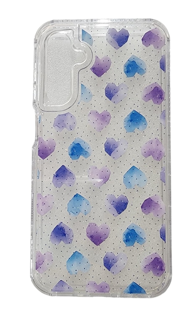 [300001] CASE 360 DISEÑO 9D (ZTE AXON 60) (CORAZONES)