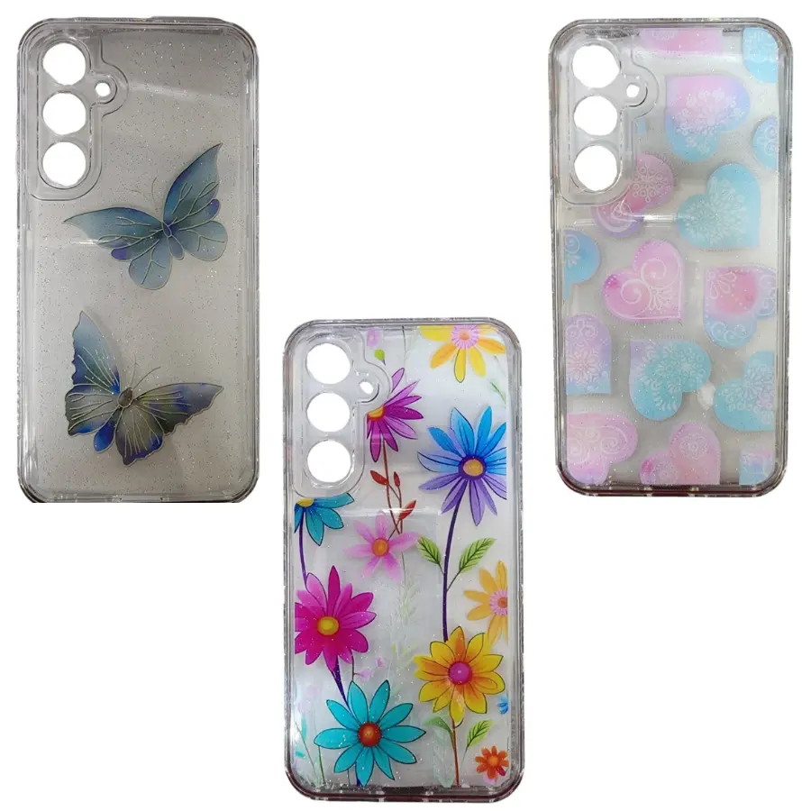 CASE 360 DISEÑO 9D (XIAOMI REDMI 13C) (CORAZONES)