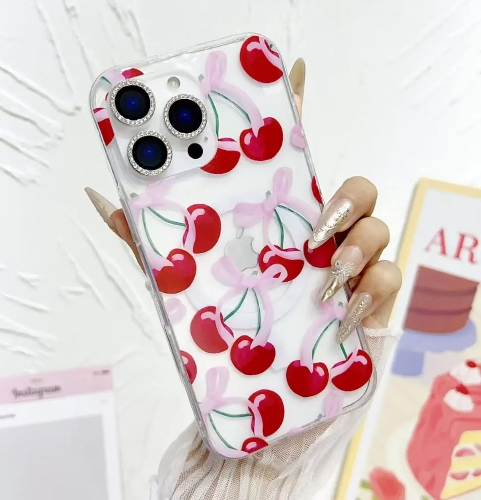 MAGSAFE DISEÑO (OPPO RENO 13F) (CEREZA)