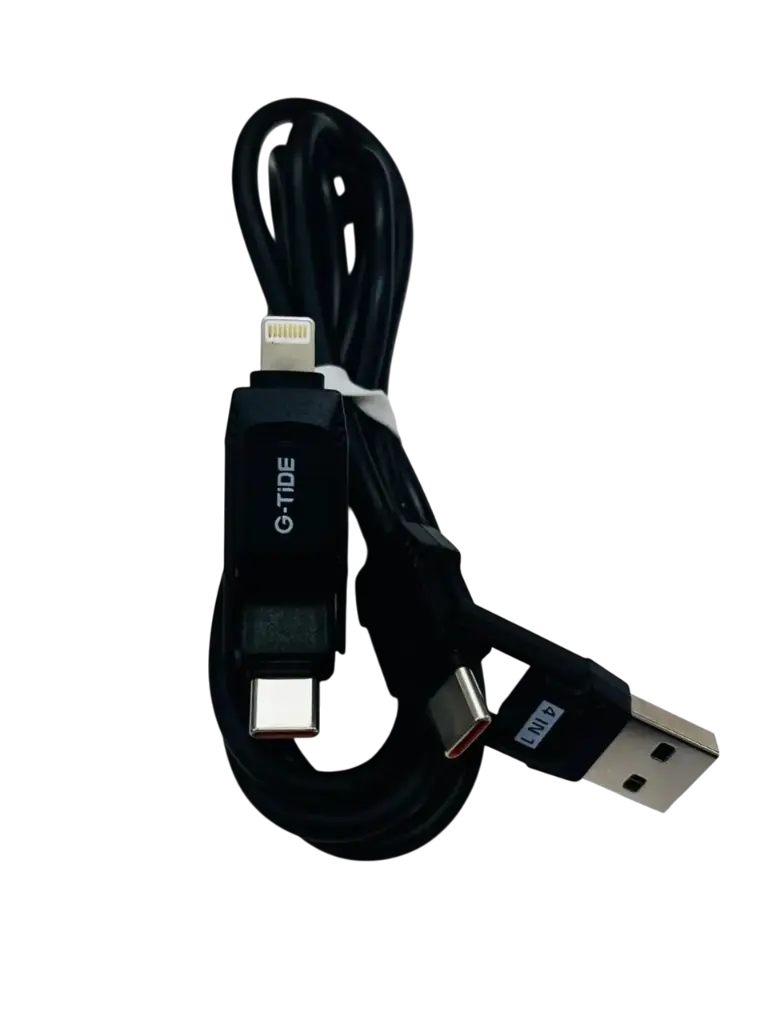 CABLE USB 4 EN 1  G TIDE 65w (PC 155-3)