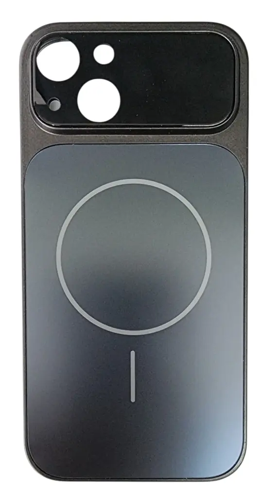 MAGSAFE CRISTAL (IPHONE 13 / IPHONE 14) (NEGRO)