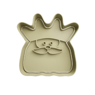 Reyes Magos Gaspar Cabeza Cortador de Galletas