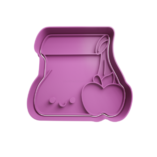 Almuerzo Cute Cortador de Galletas