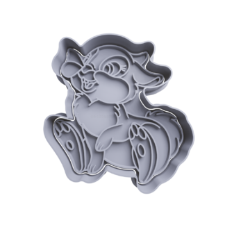 Tambor Conejo Cortador de Galletas