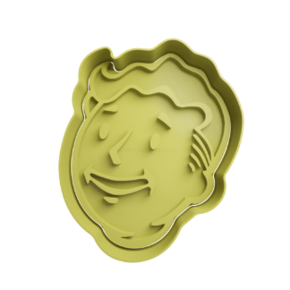 Vault Boy Cabeza Cortador de Galletas