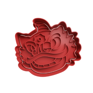 Dragon Chino Cortador de Galletas