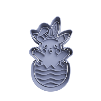 Pikachu en Huevo de Pascua Cortador de Galletas