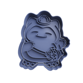 Snorlax Cute Cortador de Galletas