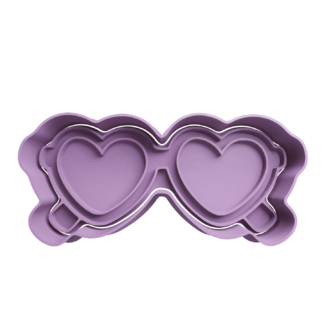 Lente Corazon Barbie Cortador de Galletas