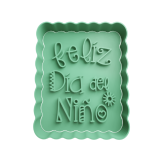 Feliz dia del niño Cortador de Galletas