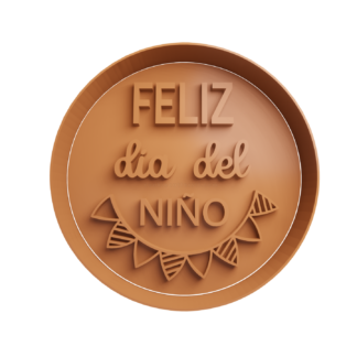 Feliz dia del niño Cortador de Galletas