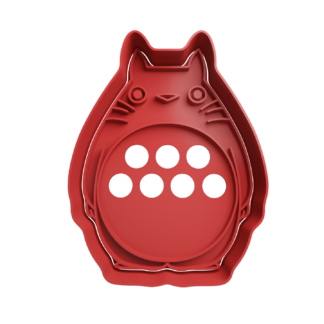 Totoro Pop It Cortador de Galletas