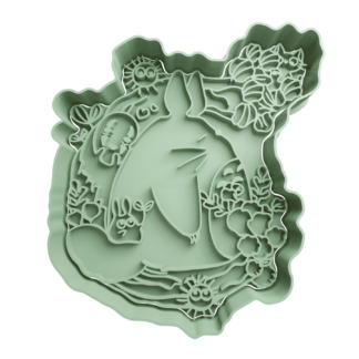 Personajes de Ghibli Cortador de Galletas