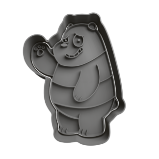 Oso Panda Cortador de Galletas