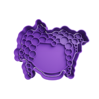 Planta Pilea Peperomioides en Maceta Cortador de Galletas