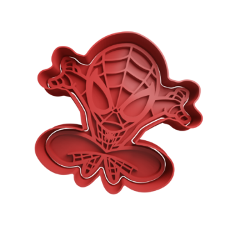 Spiderman Saltando Cortador de Galletas
