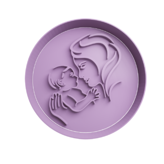 Madre con Bebe Cortador de Galletas