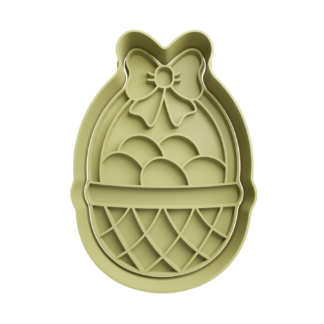 Canasta de Huevos de Pascua Cortador de Galletas