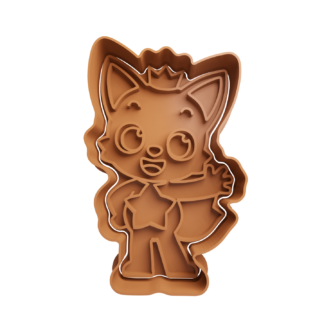 Zorro Pinkfong Cortador de Galletas