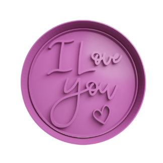 I love you Cortador de Galletas