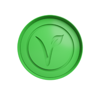 Logo Vegano Cortador de Galletas