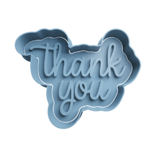Thank You Cortador de Galletas