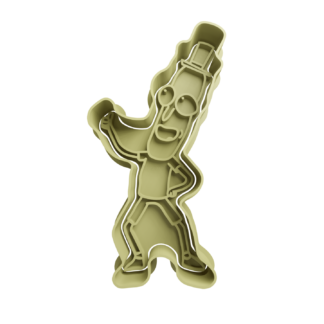 Sr Pantalones de Popo Cortador de Galletas