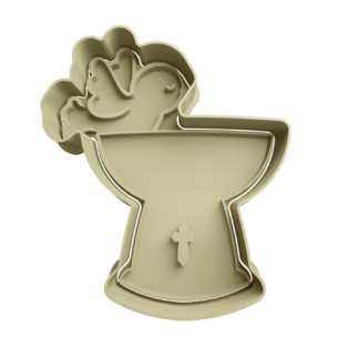 Caliz con paloma Cortador de Galletas