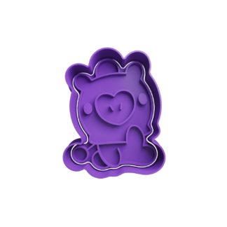 Mang BT21 Baby 2 Cortador de Galletas