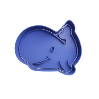 Ballena Cute Cortador de Galletas
