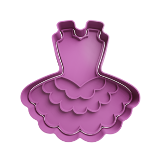 Tutu Vestido Ballet Cortador de Galletas