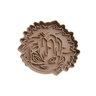 Sanemi Shinazugawa Cabeza Cute Cortador de Galletas