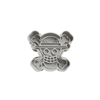 One Piece Logo 5cm Cortador de Galletas