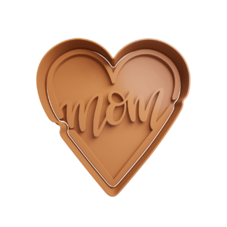 Mom ❤️ Cortador de Galletas