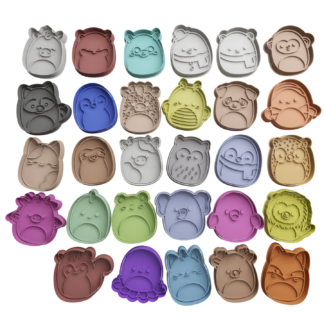 Set Squishmallows Cortador de Galletas