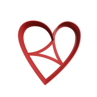 Corazón Cortador de Galletas