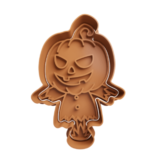 Calabaza Espantapajaros Cortador de Galletas