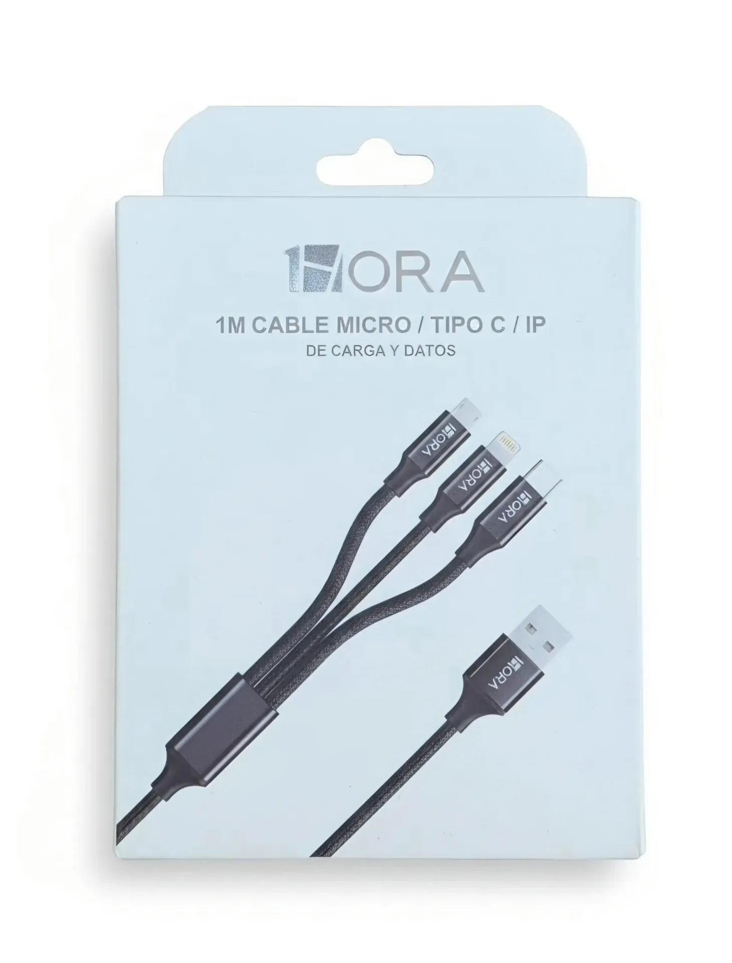 CABLE USB 1HORA USB 3 SALIDAS